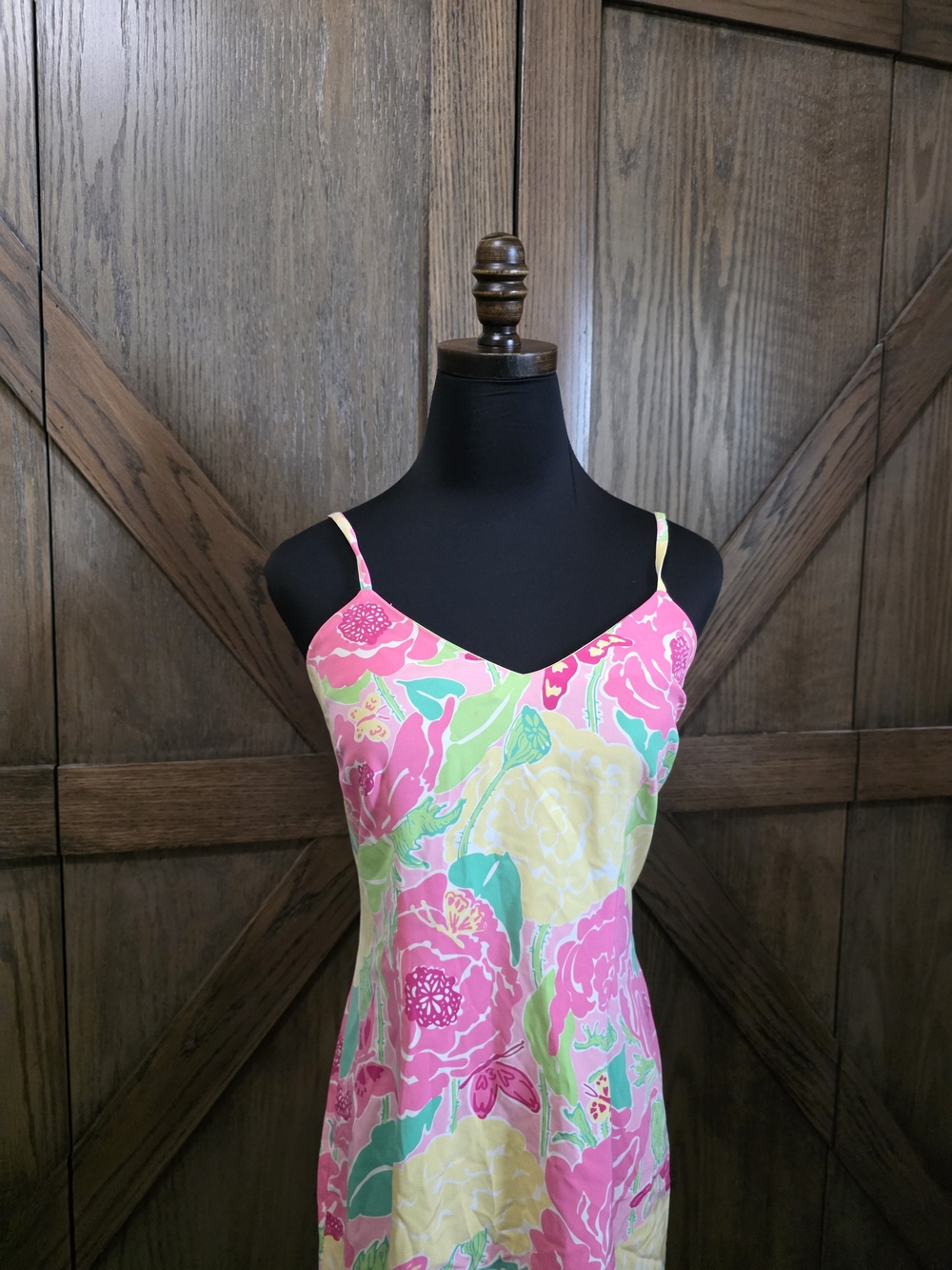 Lilly Pulitzer Vintage Floral Slip Dress - Picture 2 of 4